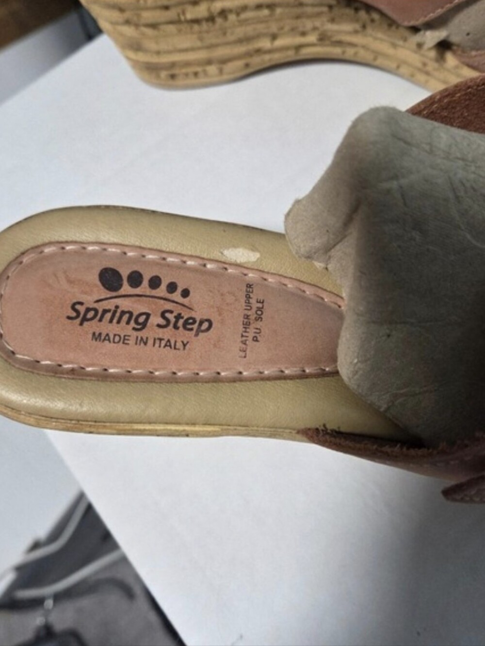 Spring Step Open-Toe Wedges - Picture 4 of 10